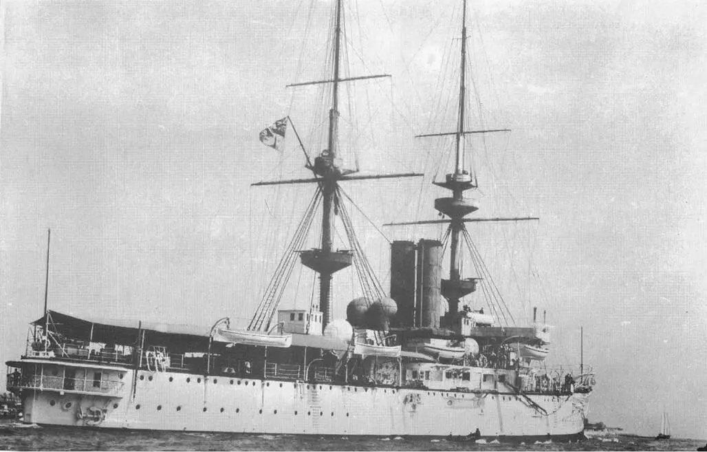 Ринаун в мае 1906 г Адмирал Д Фишер и команда Ринауна - фото 92