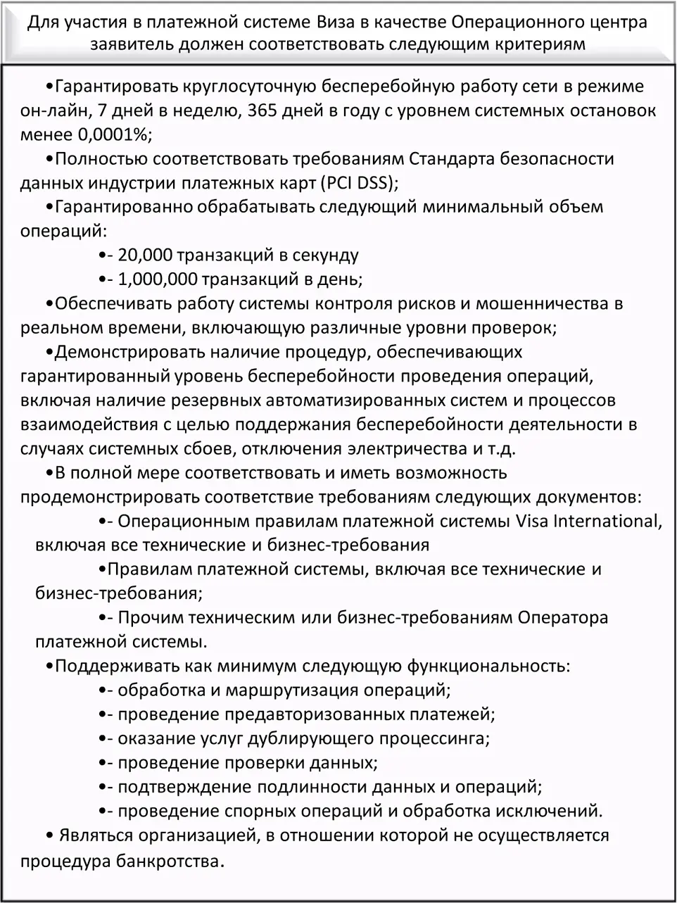Рис 344 Требования к финансовому состоянию Операционного центра - фото 30
