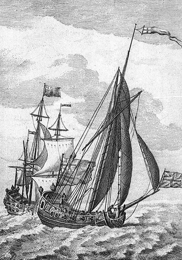 Парусники XVII века Флибустьеры стоявшие в лагуне БокасдельТоро в марте - фото 24