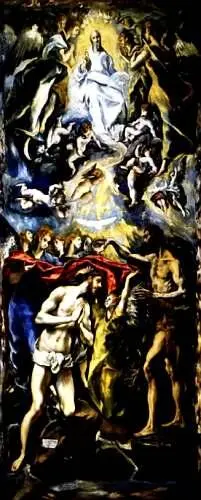 Доменикос Теотокопулос Эль Греко Крещение Христа он 1598 Изначально - фото 93