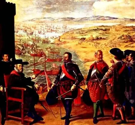Франсиско де Сурбаран Оборона Кадиса против англичан 1634 Холст масло - фото 95