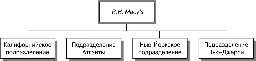 Рис 124Территориальная департаментализация Известный пример такой - фото 62
