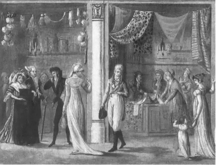 Деревянная галерея ПалеРояла Бозио 1798 Наполеон в Версале С картины - фото 9