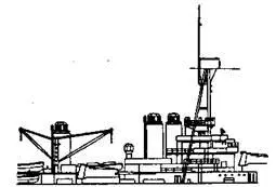 Линейный корабль Париж 1927 г Наружный вид средней части корабля - фото 36