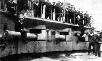 Линейный корабль Курбэ 1913 г 1 апреля 1919 г вицеадмирал Саго Дювару - фото 43