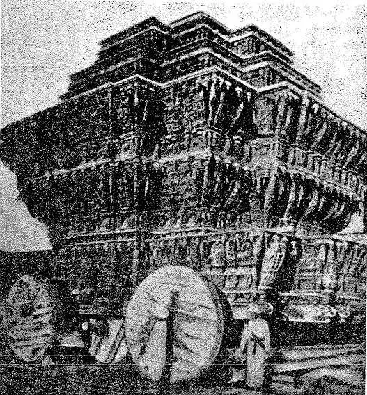 Рис 106 Индийская деревянная божественная колесница Большие фантастические - фото 109
