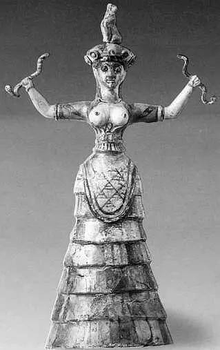 Рис 226 Женская фигурка с о Крита Литература Bossert Th AltKreta 1923 - фото 229