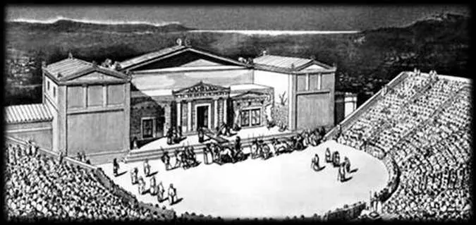 Рис 83 Реконструкция классического греческого театра Рис 84 Афины - фото 87