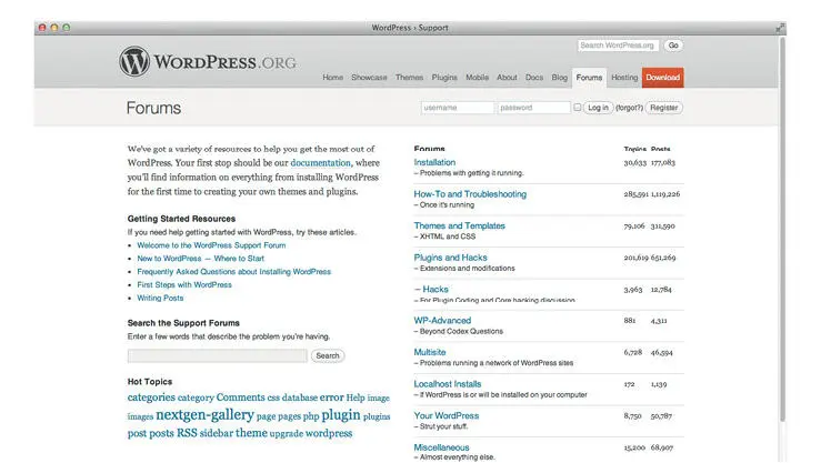 Рисунок 25 На WordPress оживленные форумы Они для людей которым нужно - фото 7