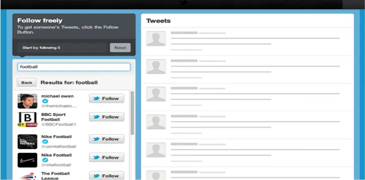 Рисунок 66 Twitter помогает вам найти людей для подписки на их ленты в - фото 64