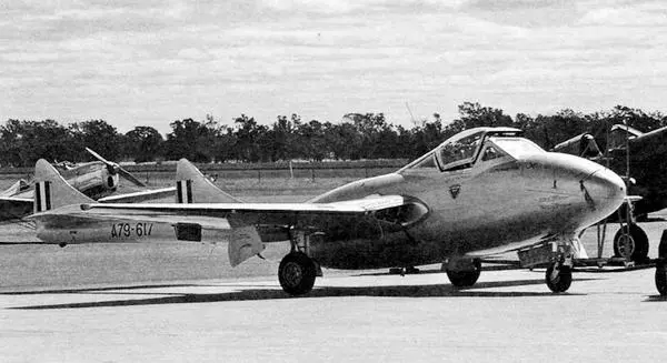 Ночной перехватчик NF 10 индийских ВВС конец 1957 г В АВСТРАЛИИ В - фото 91