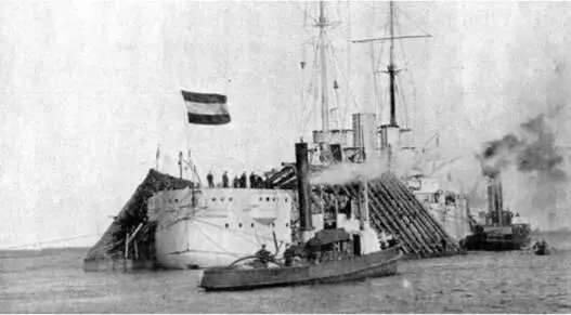 Линейный корабль Рейнланд на достройке 1909 г - фото 52