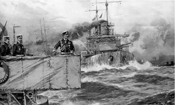 1912 г Смотр флота кайзером Вильгельмом II - фото 60