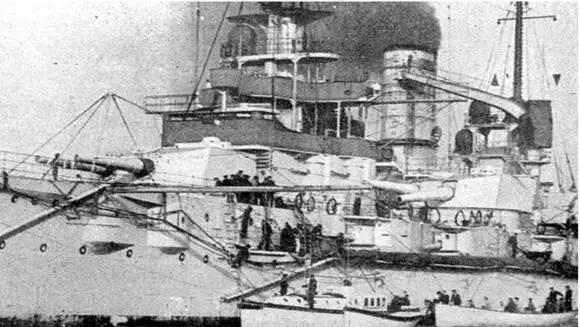 Линейные корабли Вестфален два фото вверху и Позен внизу - фото 64