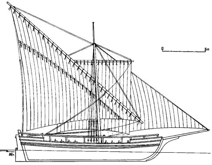 Рис 41 Морская лодка Длина 1565 м ширина 527 м осадка 118 м - фото 22