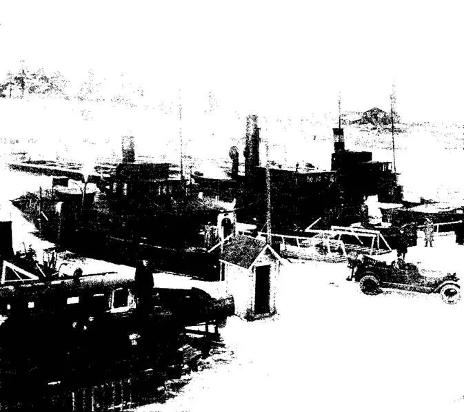 Пароходы и баржи Сатакундской флотилии на зимовке в 19161917 гг Рис 88 - фото 89