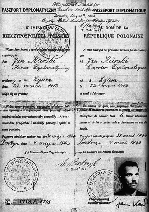 Дипломатический паспорт с въездной визой в Соединенные Штаты выданный польским - фото 10