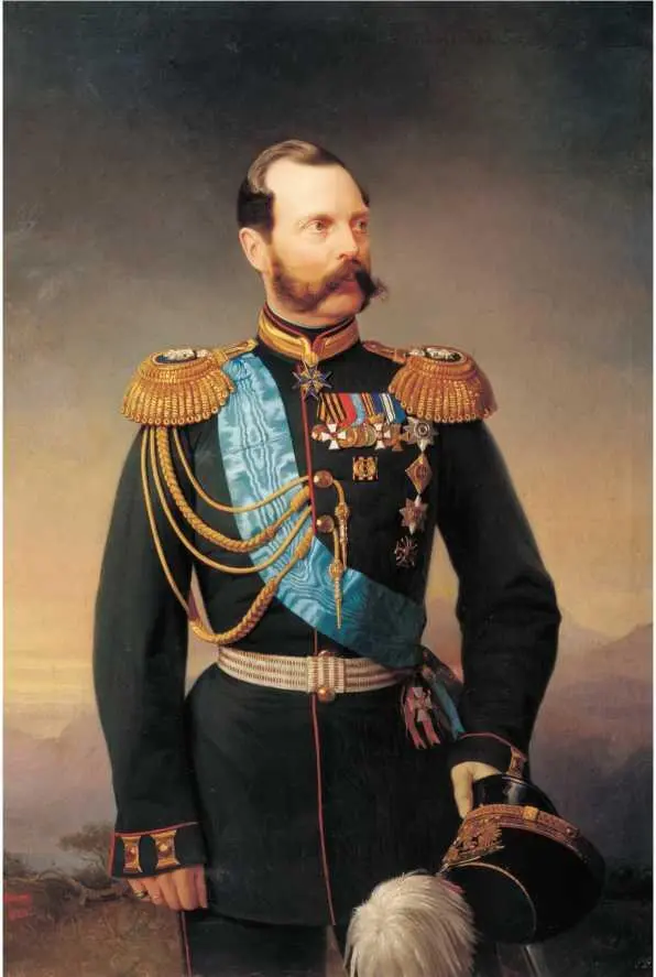 На контртитуле Егор Ботман Портрет императора Александра II 1872 - фото 2