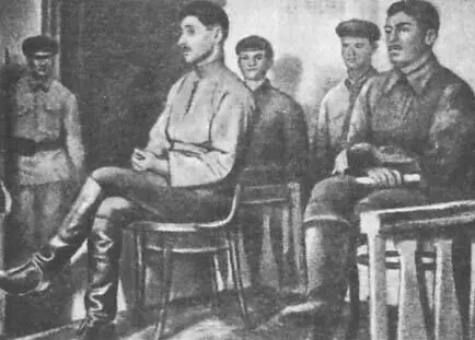 В В Анненков слева и Н А Денисов перед судом В И Ленин писал имея в - фото 10