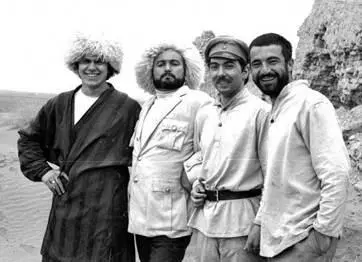 В чёрных песках Ленфильм 1971 Дублёр Николай Ващилин с актёром Бибо - фото 34
