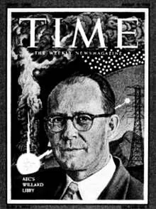 Американский химик Уиллард Либби19081980 на обложке журнала Time С14 - фото 34