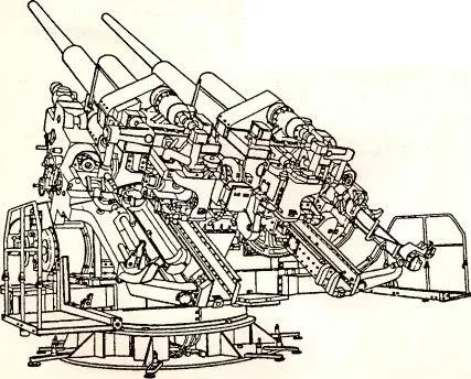 Рис 52 Спаренная 128мм зенитная пушка Flak 42Z Однако мощность даже этих - фото 57