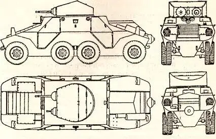 Рис 64 Австрийский бронеавтомобиль ADGZ Проектирование было начато в - фото 69