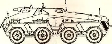 Рис 66 Бронеавтомобиль SdKfz 233 с 75мм пушкой Рис 67 Радиомашина Sd - фото 71