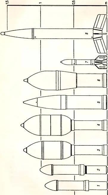 Рис 75 Реактивные мины 1 150мм WGr 41 Spreng 2 150мм Nebel WGr - фото 80