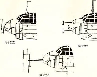 Рис 155 Ранние образцы радаров на ночных истребителях Ju 88С6 Пожалуй - фото 168