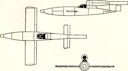 Рис 192 Пилотируемый самолетснаряд Reichenberg IV Рейхенберги хотели - фото 205