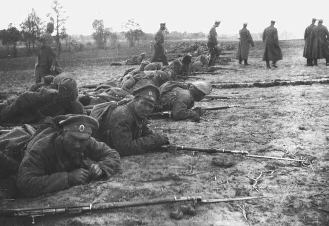 Полевые занятия в 32м Сибирском полку 1916 г Фото В Джунковского А Е - фото 34