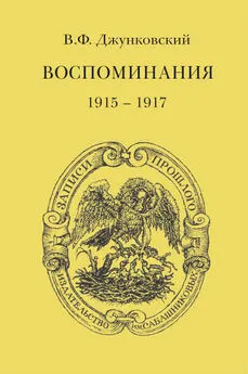 Владимир Джунковский - Воспоминания (1915–1917). Том 3