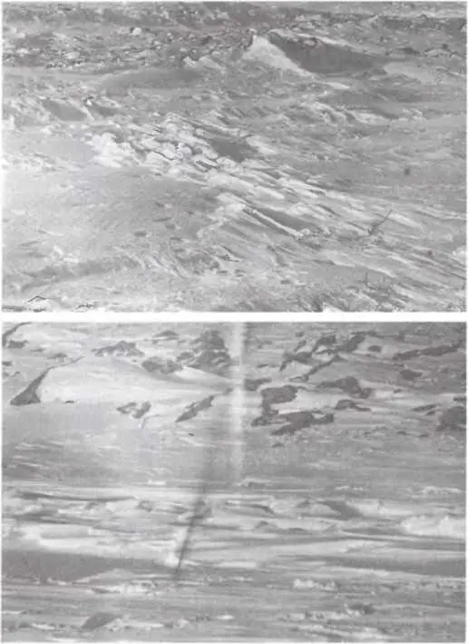 Эти любительские фотоснимки нисходящих по склону ХолатСяхыл следов группы - фото 35