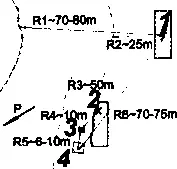 Эта схема демонстрирует взаимное расположение основных объектов в районе кедр - фото 63
