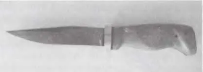 Самодельный нож середины 1950х гг Примерно такой мог быть у участников - фото 133