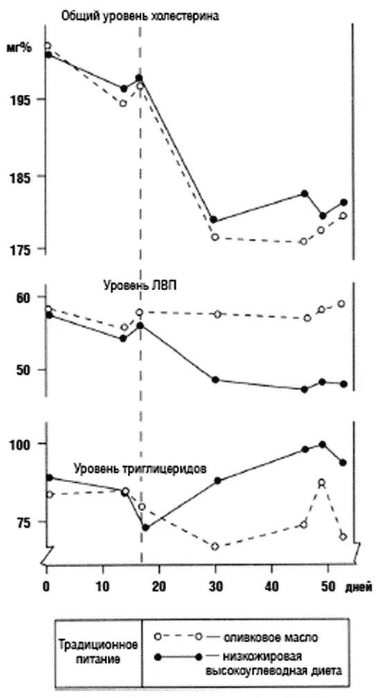 Рис 11 Реакция на употребление оливкового масла и углеводов Богатая - фото 12