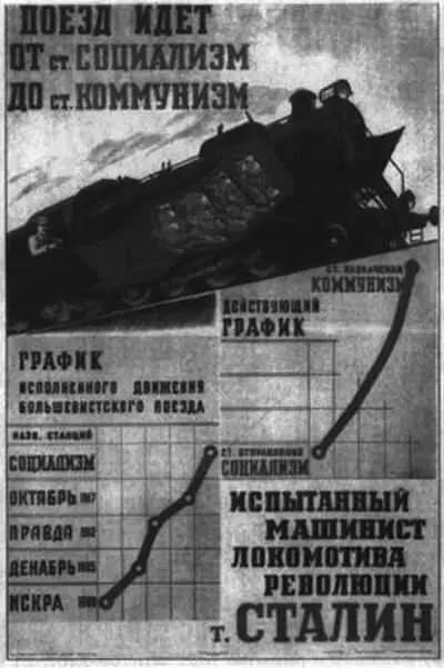 Илл 4Локомотив революции Плакат 1928 В разгар социалистического - фото 54