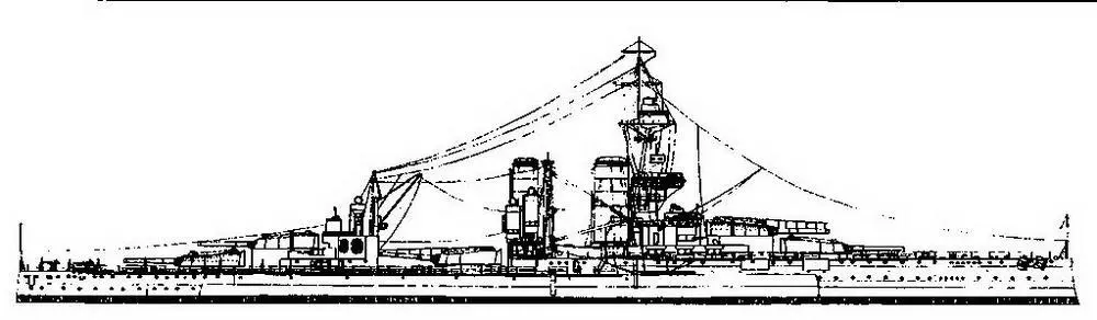 Линейный корабль Кинг Джордж V я 1918 г Наружный вид В 19261927 гг - фото 71