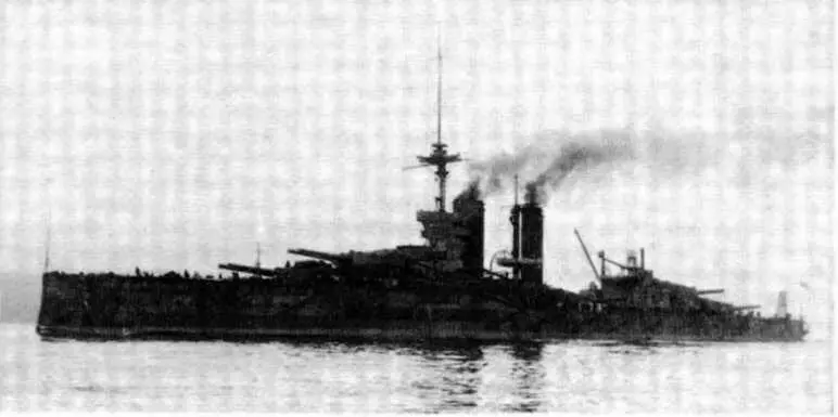 Линейный корабль Аякс 1913 г Центурион В составе флота находился с мая - фото 74