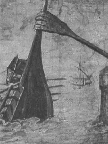 Фрагмент фрески с изображением когтя Архимеда Другие поднимали железную - фото 87