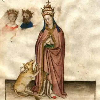 Лист 25Папа телец король и королева Мартин V 14171431 Избран на - фото 42