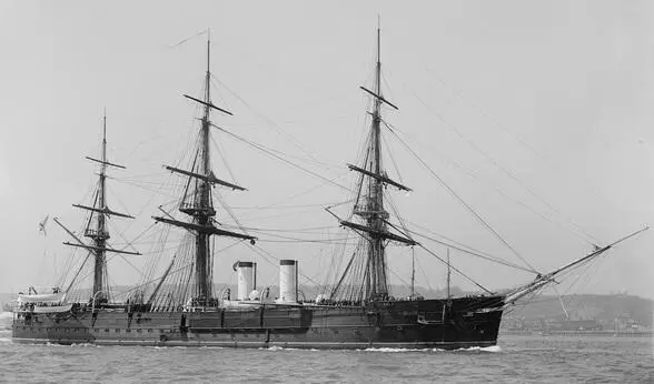 Полуброненосный фрегат Генераладмирал Канонерская лодка Манджур Кре - фото 28