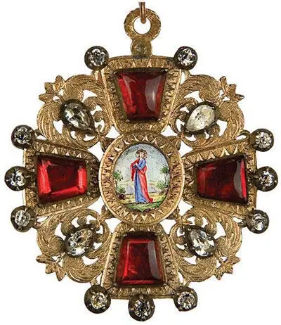Знак Императорского ордена Святой Анны 1й степени Знак Императорского - фото 53