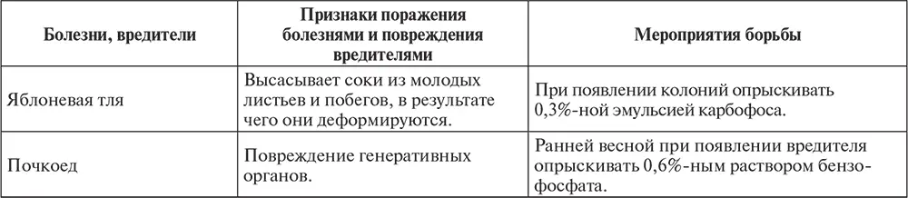 Таблица 13 Система удобрений малины Таблица 14 Цвет жмыхов - фото 165