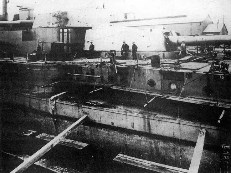 Уорспайт на достройке фото вверху Уорспайт вступил в строй Линейный - фото 106
