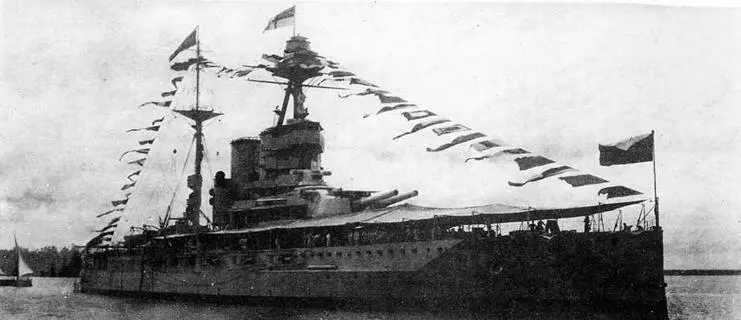 и Бархэм Орудия главного калибра на линейном корабле Куин Элизабет 1915 - фото 122