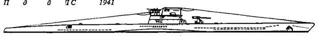 Подводная лодка VIIС серии 1941 г Подводная лодка U81 VIIС серии 1943 - фото 104