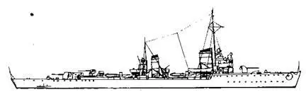 Миноносец Фальке 257 Миноносцы проекта Миноносец 1923 Все 6 кораблей - фото 54
