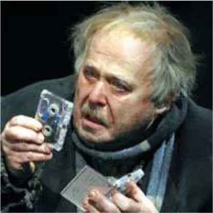 АКалягин в спектакле Последняя лента Крэппа в театре Et Cetera Москва 2006 - фото 166